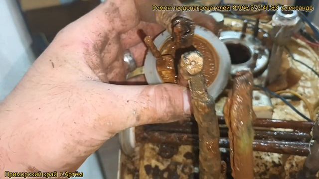 Восстановление и Замена тенов в водонагревателе термекс, сложный случай ( видео отчет) смотреть онлайн