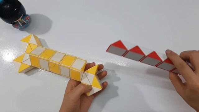 COMBINATION OF 2 RUBIK'S SNAKE (24+36) - Bone - 骨 смотреть онлайн
