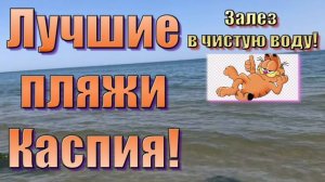 Лучшие пляжи на побережье Каспия. Какой пляж самый привлекательный и чистый.