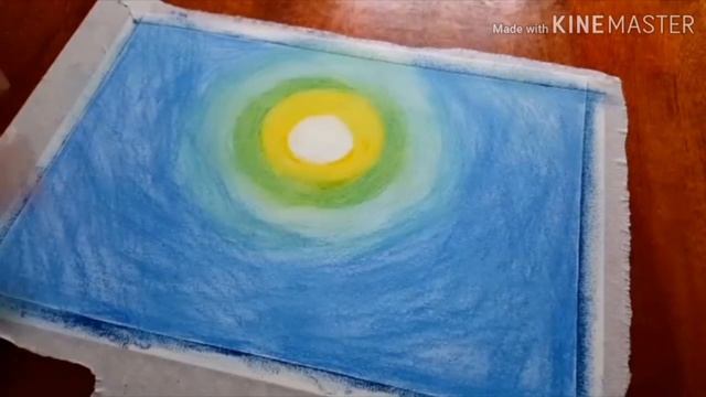 🖍Эксперимент, рисую масляными мелками, вместо пастели🖍 смотреть онлайн