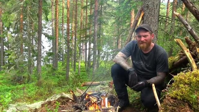 Строительство убежища и ночевка смотреть онлайн