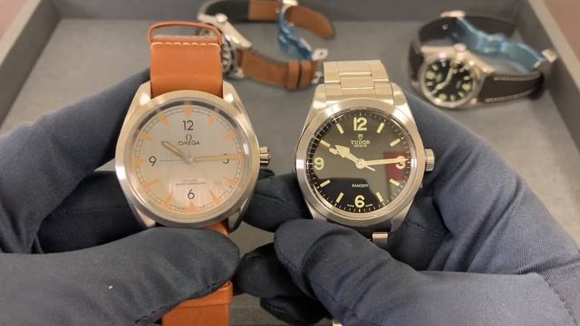 Tudor Ranger vs. Tudor Black Bay 58 vs. Omega Railmaster смотреть онлайн