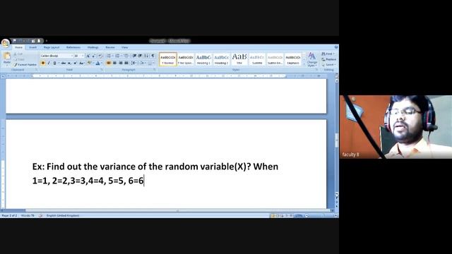 Variance Of The Probability By Dr. Kappa Kondal #Probability #variance #Statistics #mathematics #ec