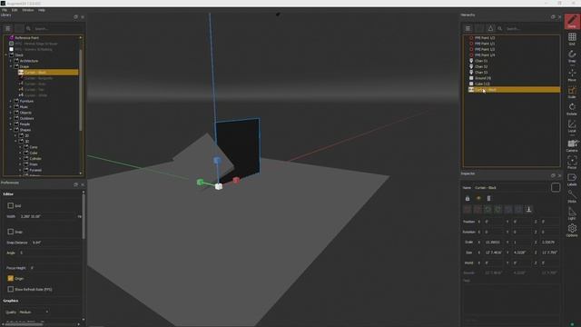 Учебный видеокурс Eos Augment3D. Добавление объектов Scenic и Representational