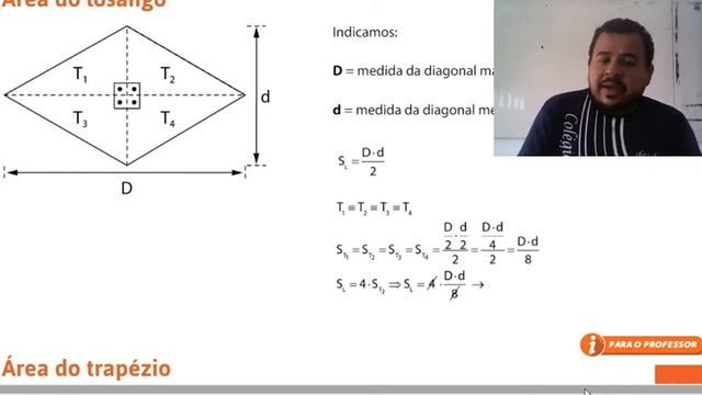 9° ano Geometria Área de polígonos e circulo Aula 3 Rec2020 смотреть онлайн