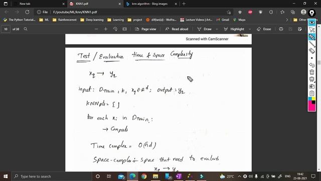 KNN Algorithm-1(K-Nearest Neighbors) смотреть онлайн