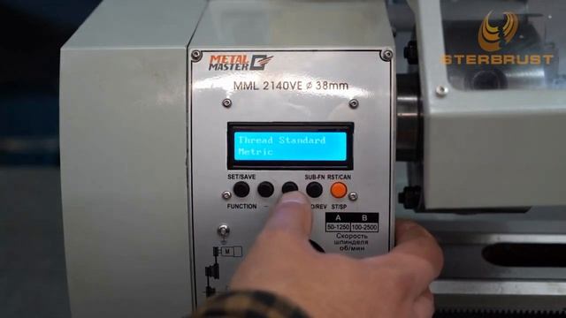 Настольный токарно-винторезный станок Metal Master MML 2140VE ø38 мм