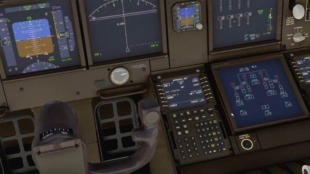 MSFS 2020 ➤ Подготовка и взлет (Boeing 747-8 Salty) смотреть онлайн