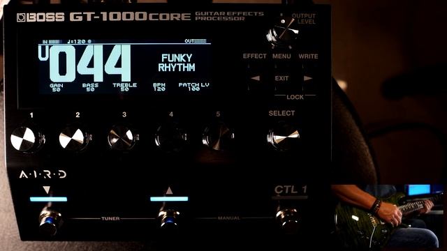 BOSS GT-1000 CORE UNBOXING AND PRESET PLAY THROUGH PART 1 - Presets 1 Thru 100