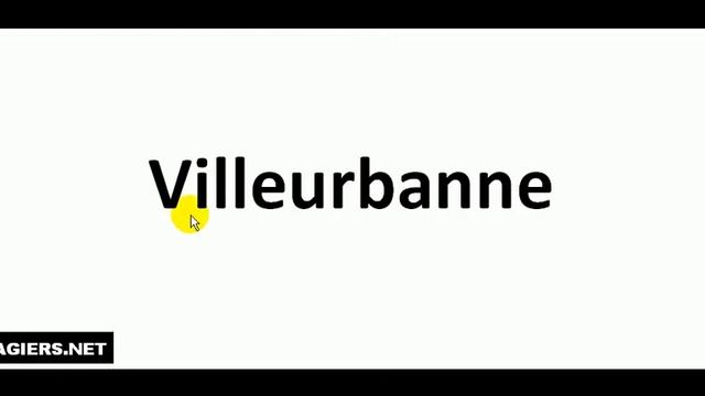 Как произносится # Villeurbanne смотреть онлайн
