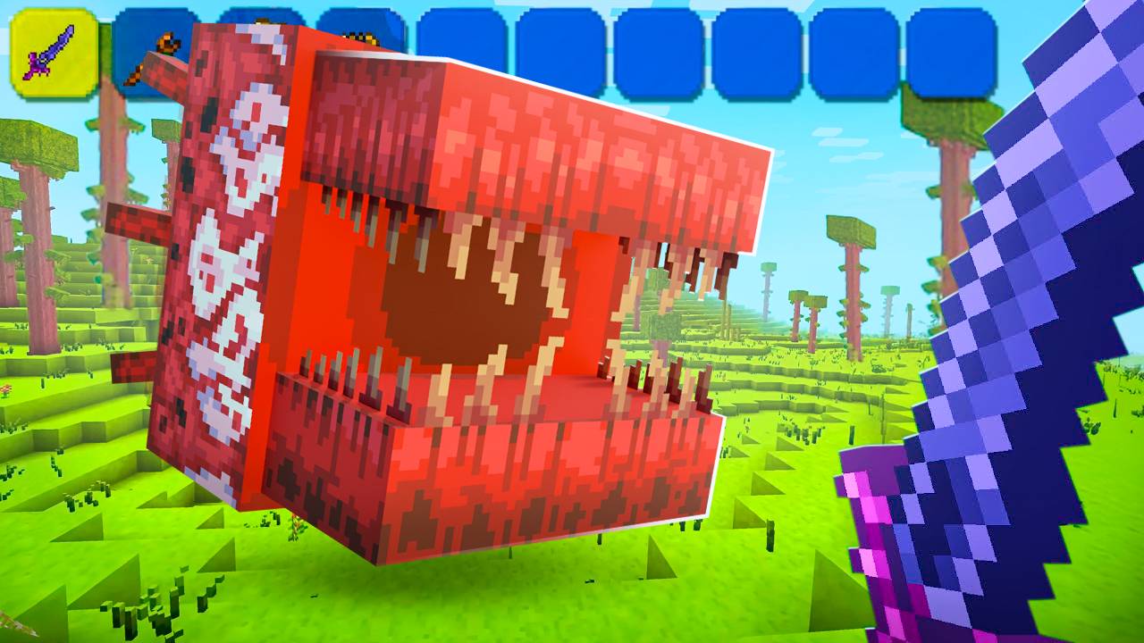 Этот МОД превращает МАЙНКРАФТ в ТЕРРАРИЮ!