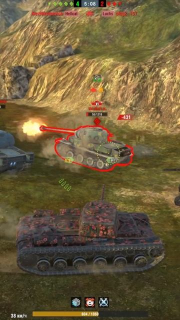 Tanks Blitz/Обзор танка КВ-1С M3 смотреть онлайн