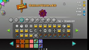 Geometry Dash - 50 secret chests opened + Green Key collected