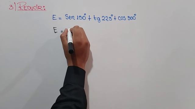 TRIGONOMETRÍA - REDUCCIÓN AL PRIMER CUADRANTE смотреть онлайн
