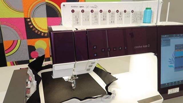 PFAFF creative icon 2 Embroidering a Design from Start to Finish смотреть онлайн