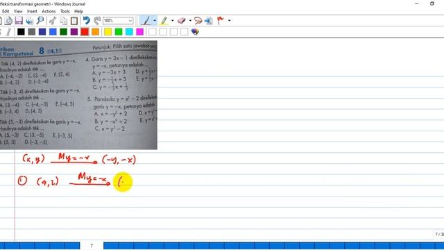Pembahasan REFLEKSI dari Buku PKS Matematika Wajib Kelas XI смотреть онлайн