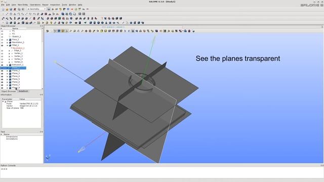 Salome Exercise 03: Tube with Hexagonal Mesh смотреть онлайн