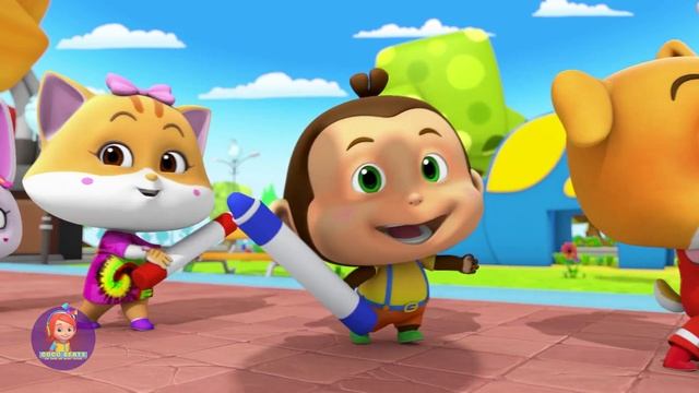 Shapes Song For Kids + More Kids Cartoon Videos & Baby Songs
