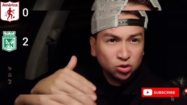 AMERICA DE CALI VS ATLETICO NACIONAL 0-2 REACCION HINCHA AMERICANO, OSORIO NO TE QUEREMOS 😡