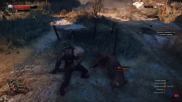 Ведьмак 3: Дикая Охота. 2 серия. (Цири пропала)