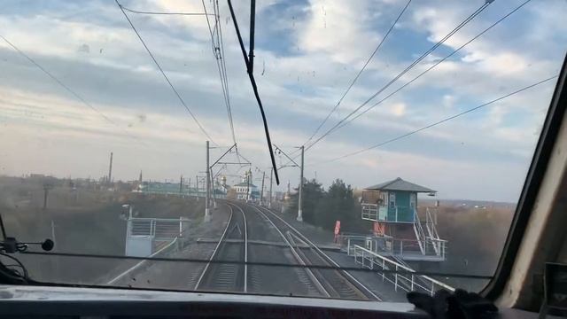 Видение поезда перегон Щурово-Голутвин смотреть онлайн