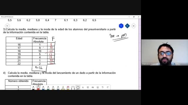Clase 7 Moda, media y mediana para datos no agrupados смотреть онлайн