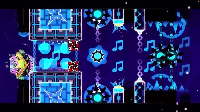 Я ПРОШЕЛ ВИНДИ ЛАНДСКЕЙП 100% (Geometry Dash) я клики добавил проходил не я смотреть онлайн