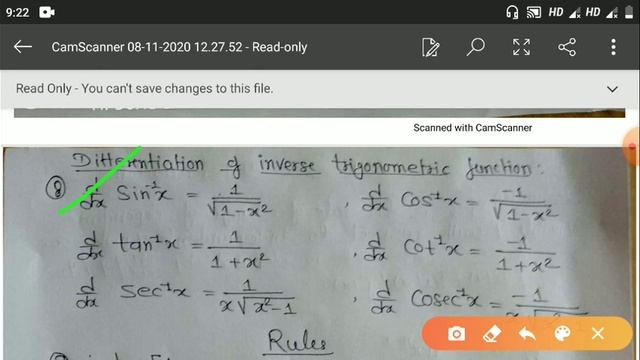 12th maths Ch-5 Differentiation formula смотреть онлайн