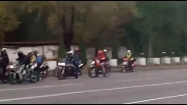 Алматы 30 сентября 2017г. 8 микрорайон Байкеры смотреть онлайн