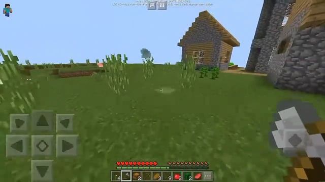 Выживание в MineCraft 1.2.5.0 [Деревня, освоение, ремонт дома] смотреть онлайн