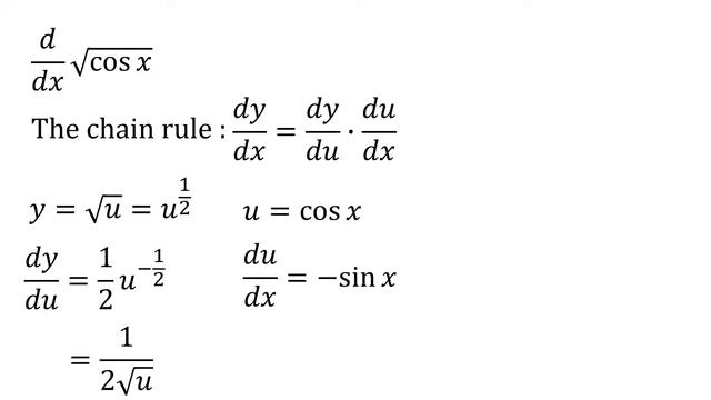 49 Derivative of square root of cos(x) смотреть онлайн