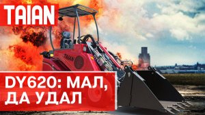 Универсальный шарнирно-сочлененный минипогрузчик TAIAN DY620