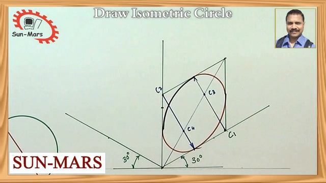(Hindi) How to draw Isometric Circle? #Engineering Drawing смотреть онлайн