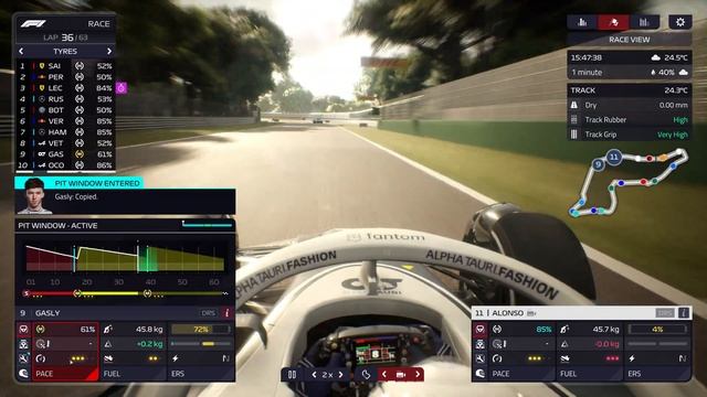 Formula 1 Manager 2022 (Season 2 Race 4) Italian Grand Prix Race Day смотреть онлайн