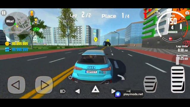 Car Simulator 2 || Audi car racing team || Android Gameplay смотреть онлайн