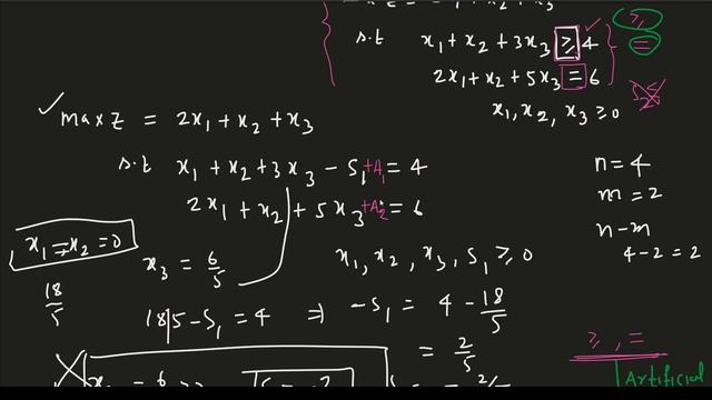 Big M method | Method of Penalties | Concept | LPP | Operations Research | NEP | BSC 6th Sem | #19 смотреть онлайн