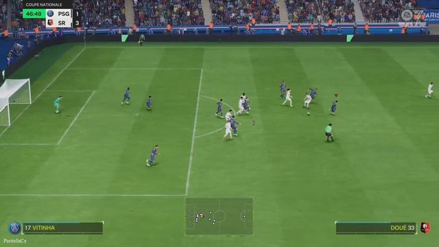 PSG V Rennes | Coupe De France Semi Finals EAFC 24 смотреть онлайн