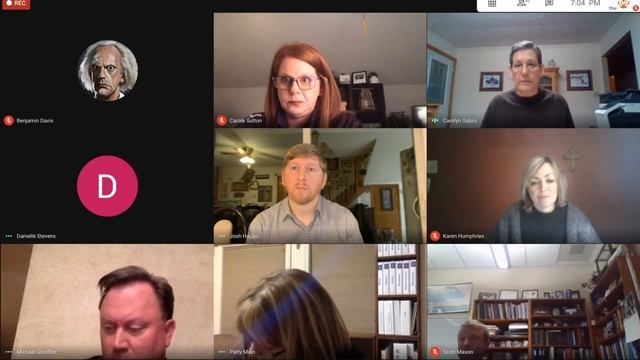 Marlington Board of Education Organizational and Regular Meeting, January 7th 2021 смотреть онлайн