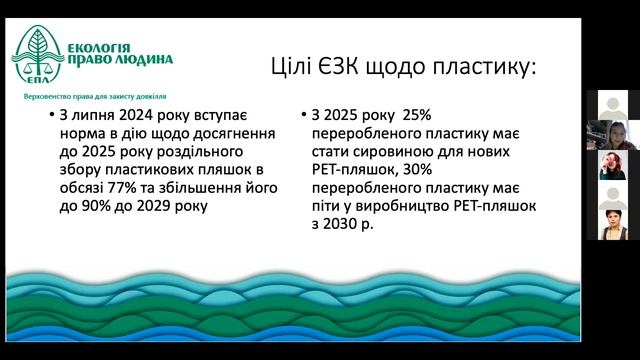 Вебінар "Управління відходами крізь призму Європейського зеленого курсу" смотреть онлайн