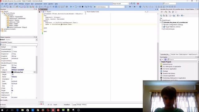 Delphi Programming Series: 22 - Calculate the power of a number смотреть онлайн