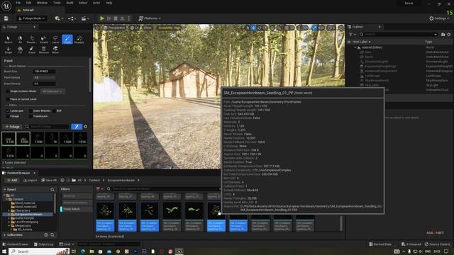 Unreal Engine 5.1 Beginner Tutorial II Realistic forest смотреть онлайн