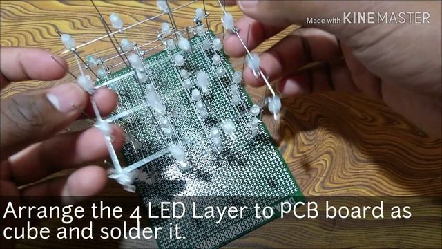 LED cube 4×4×4 | How to make the LED cube with Arduino Uno | View 4 Tech смотреть онлайн