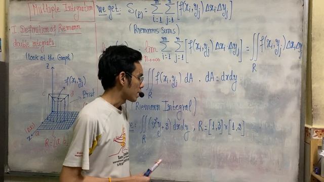 Double integrals by Riemann Definition смотреть онлайн