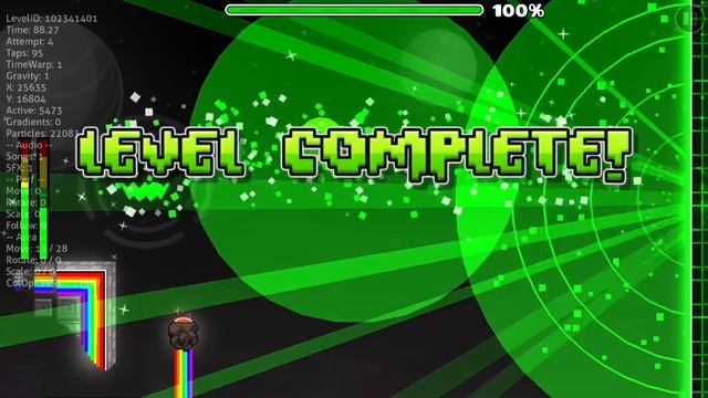 THIS IS AMAZING | geometry dash deeper space cosmic dolphin/groovy towers[unofficial] смотреть онлайн