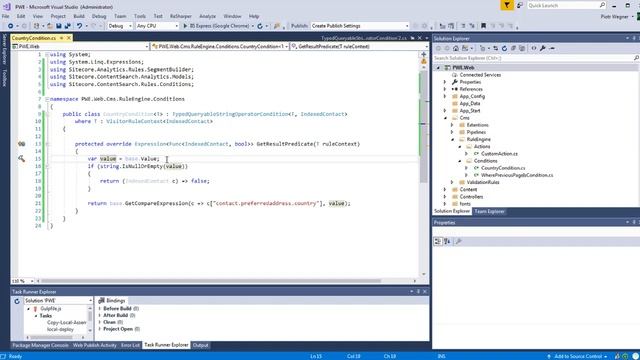 Custom Rule in Sitecore List Manager Segment Builder смотреть онлайн