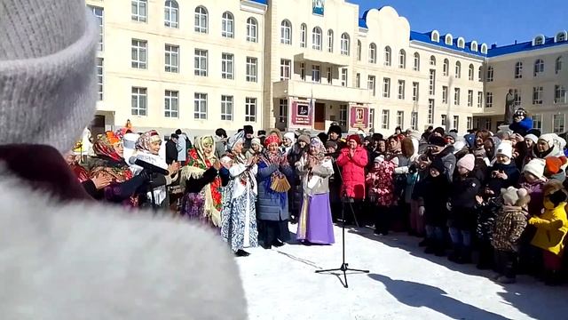 "Масленица" на площади собора.. смотреть онлайн