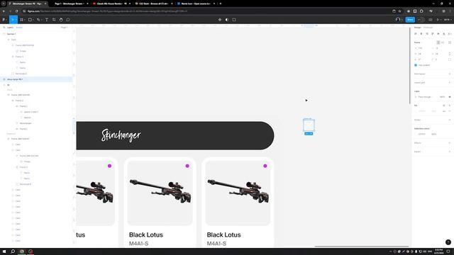 Skinchanger for CS2 — Speed Art (Speed Design in Figma) смотреть онлайн