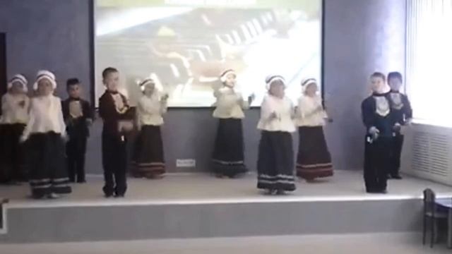 Ложкари на концерте / выступление дошкольников /