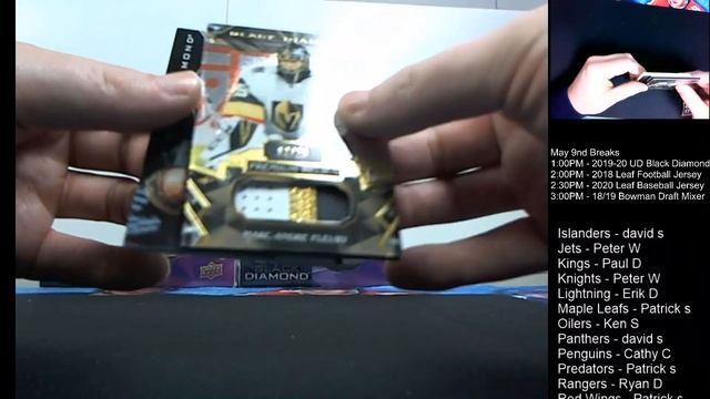 2019-20 UD Black Label Hockey break смотреть онлайн