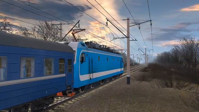 Trainz Simulator 2010 (Мосты-Балезино) смотреть онлайн